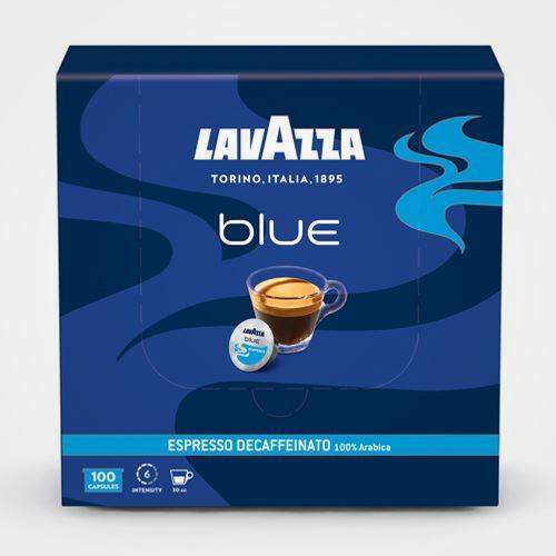 Blue Decaffeinated coffee capsules 100 cps