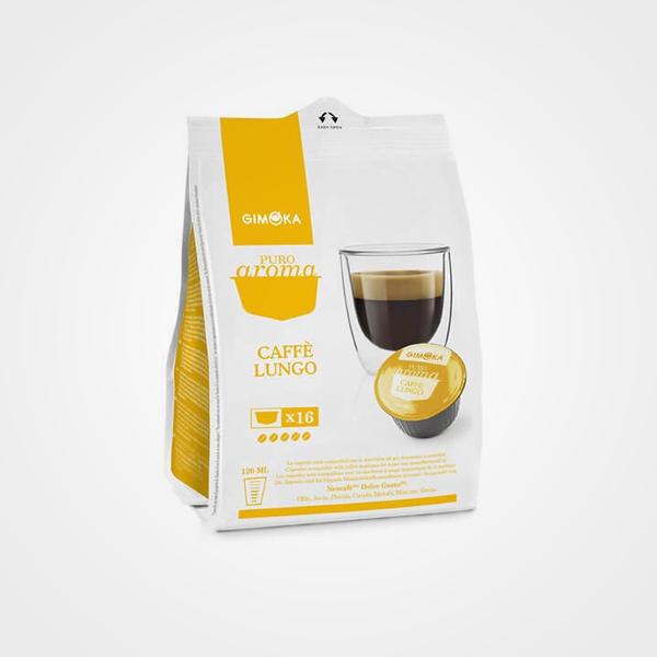 Capsules de café compatibles Dolce Gusto Espresso Lungo 16 capsules