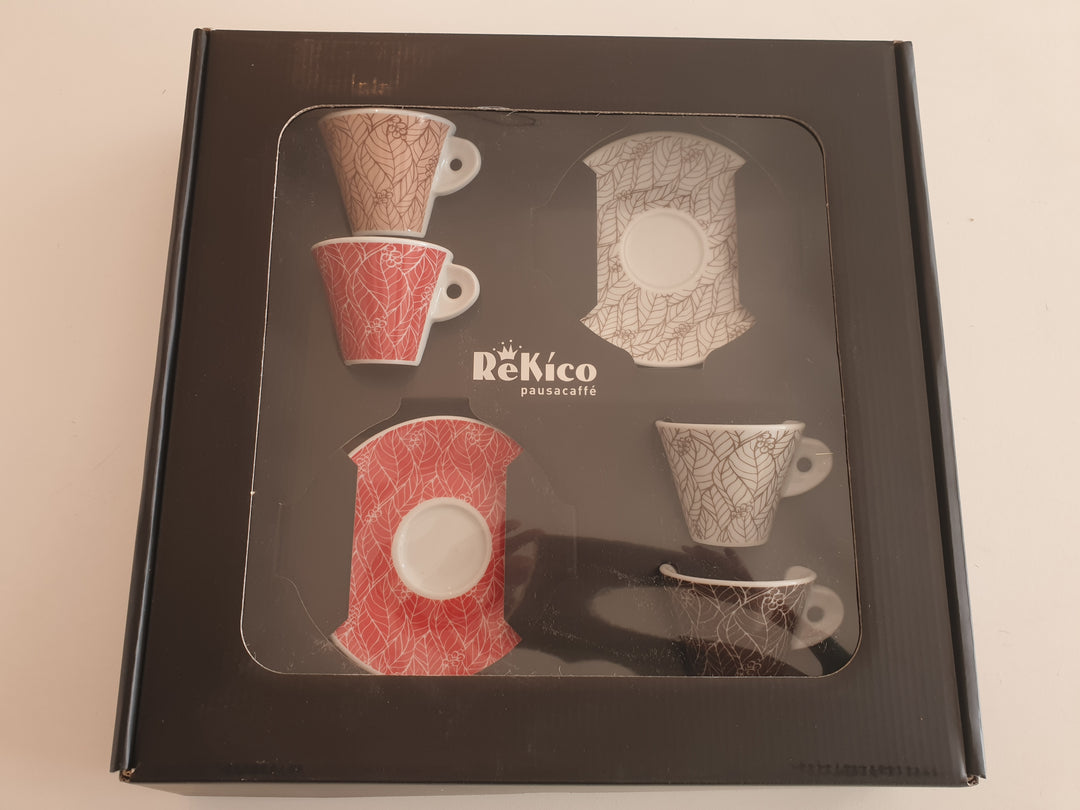 Rekico Art tasses à café 4 pièces