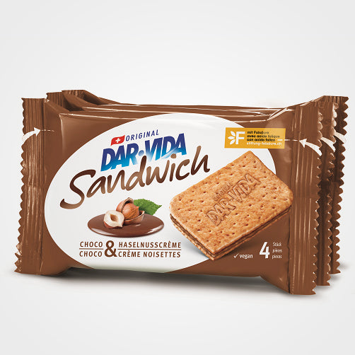 Cracker Sandwich Choco & Haselnuss Creme