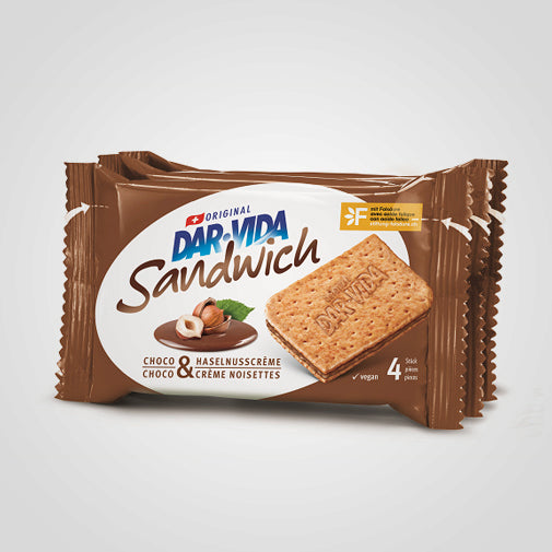 Cracker Sandwich Choco & Haselnuss Creme