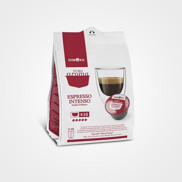 Capsules de café compatibles Dolce Gusto Espresso Intenso 16 capsules