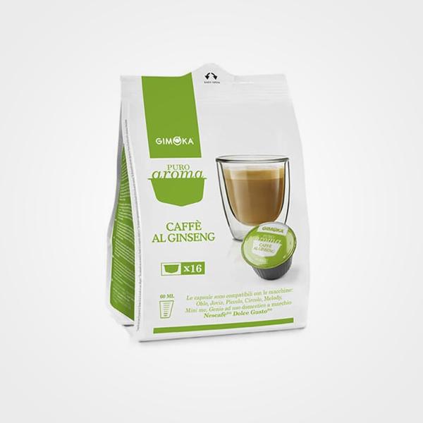Café Ginseng Capsules compatibles Dolce Gusto 16 capsules