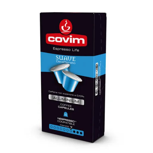 Suave Covim Aluminum Compatible Nespresso 100cps