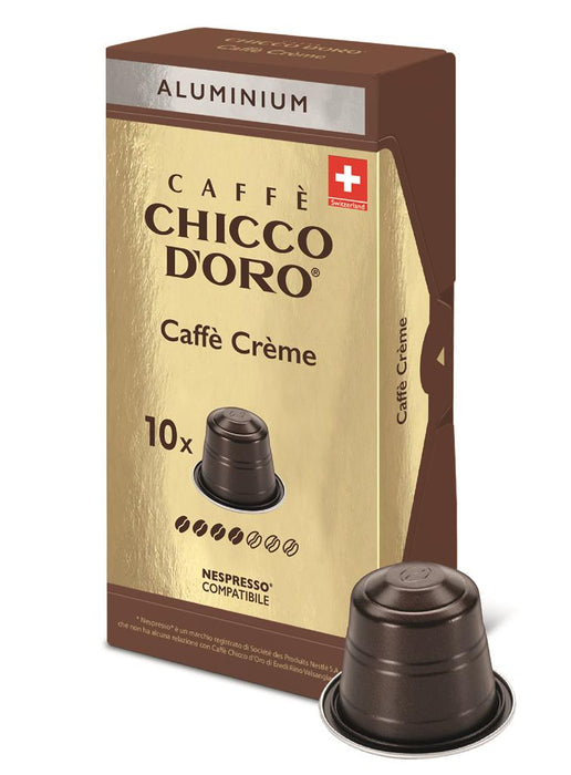 Capsules de café Crème compatible Nespresso * 10 capsules