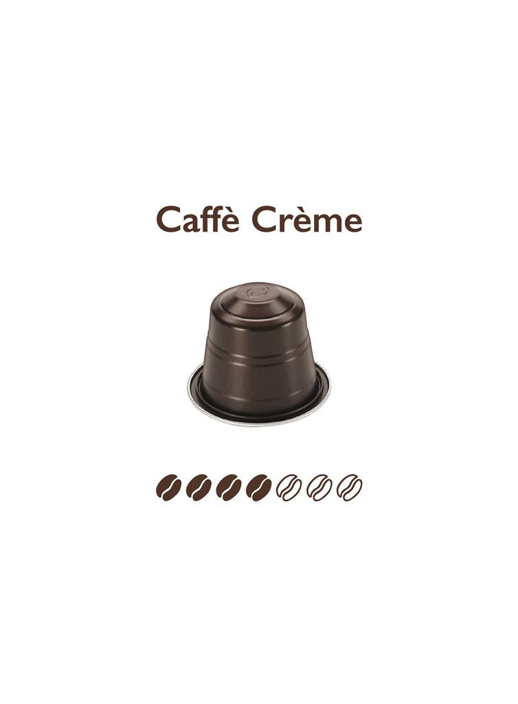Nespresso -Kapsel Kaffee * Kompatible Alu 10 cps Cremes