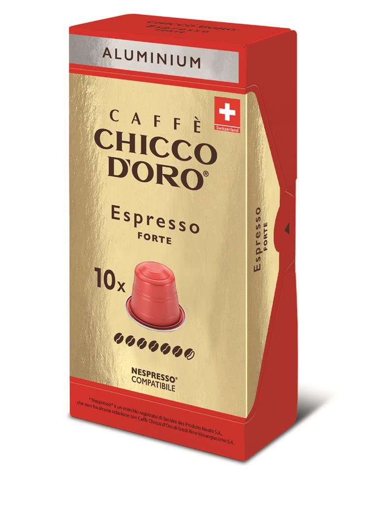 Nespresso -Kapselkaffee * kompatibler Forte Espresso Alu 10 cps