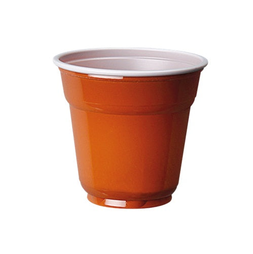 Tasses à café en plastique 80 ml Bicolore 50 pcs