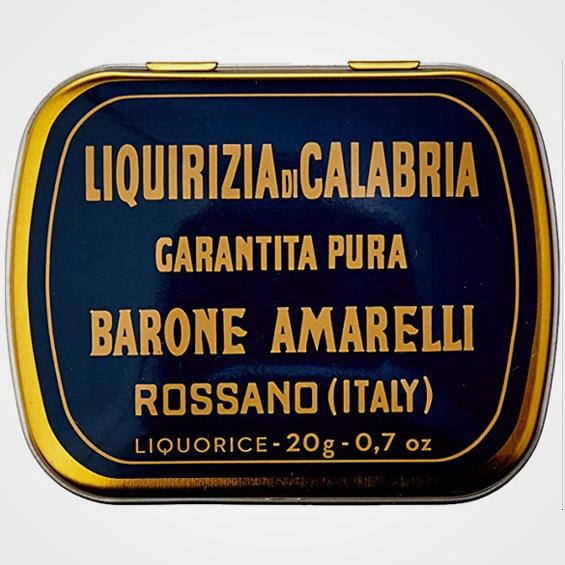 Lakritz von Kalabrien Barone Amarelli 20 gr