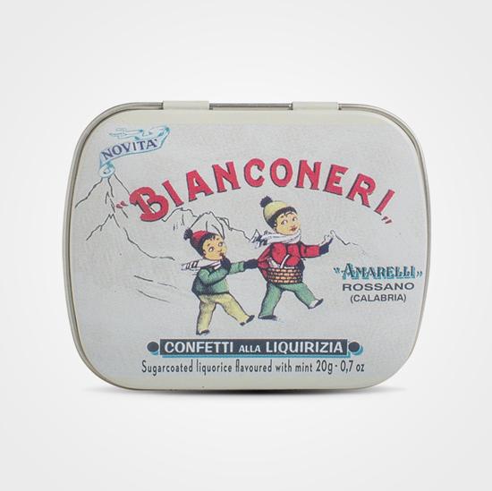 Licorice with mint Bianconeri Amarelli 20 gr