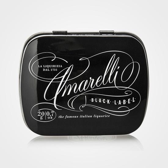 Mini Amarelli Pure Réglisse Black Label 20 gr