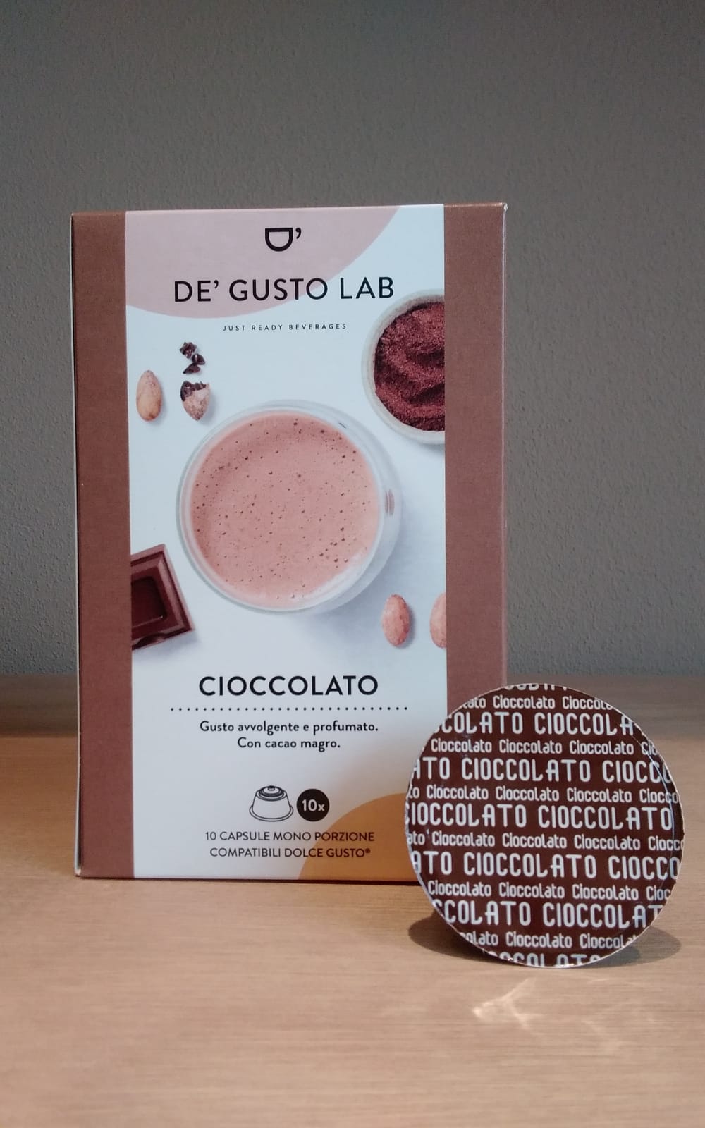 Chocolat compatible Dolce Gusto 10 capsules