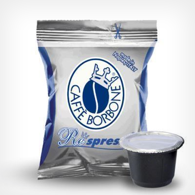 Capsules de café compatibles Respresso Nespresso * Blue Blend 100 capsules