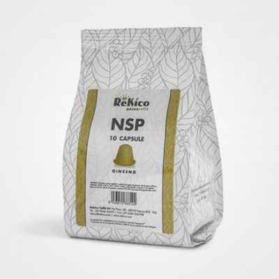 Capsules de café Ginseng compatibles Nespresso * 10 capsules