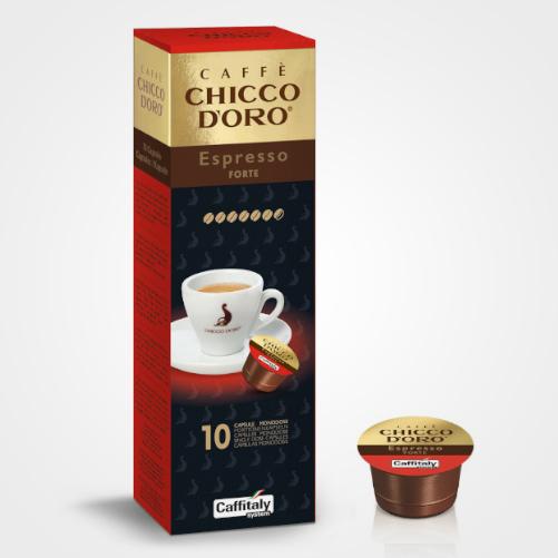 Caffitaly Espresso Forte coffee capsules 10 caps