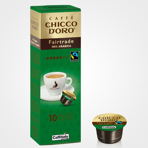 Capsules de café 100% Arabica Caffitaly Havelaar Fairtrade 10 cps
