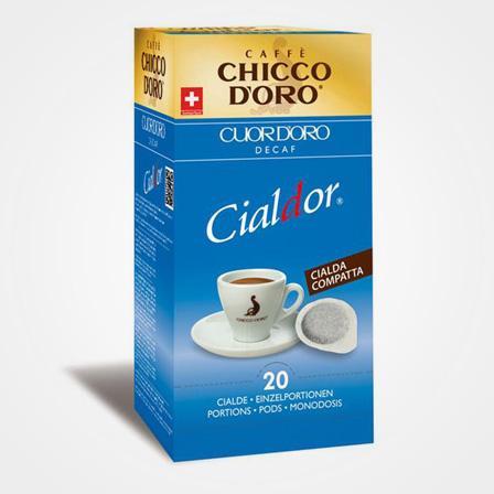Caffè cialde Cialdor Decaffeinato 20 porzioni