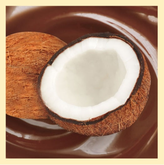 Coconut chocolate in 32g single portions