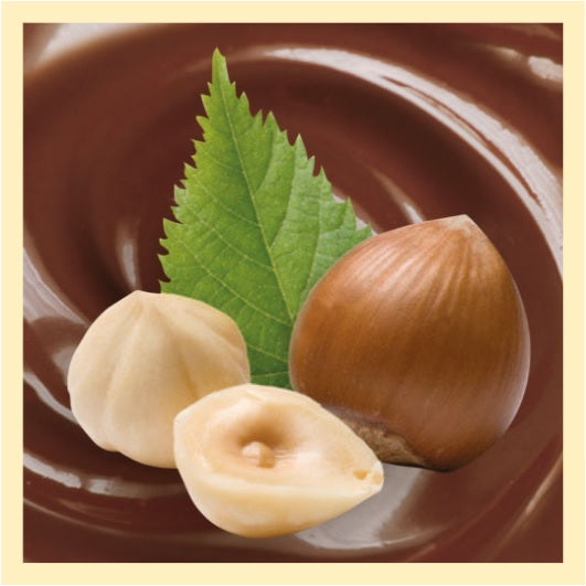 Haselnuss-Schokolade mit Körnern in 32g Einzelportionen