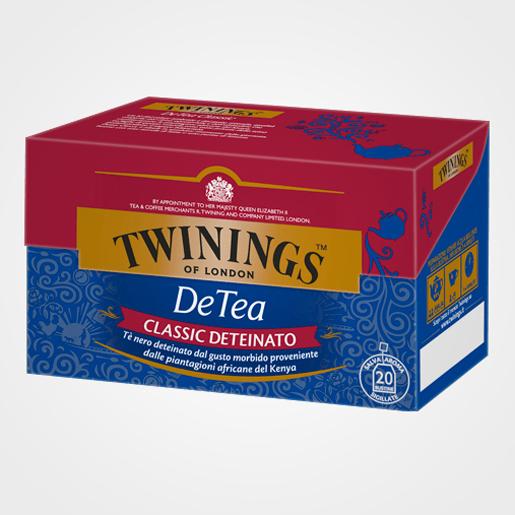 DeTea Classic decaffeinated black tea 20 filters