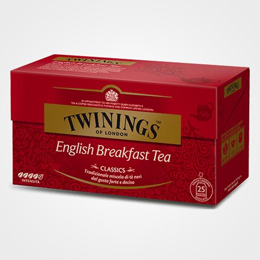 English Breakfast Classic black tea 25 filters