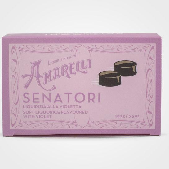 Violet licorice Senatori Amarelli 100 gr