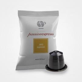 100 Capsule Caffè Oro Espresso compatibili Nespresso - Lollo Caffè | Mokashop