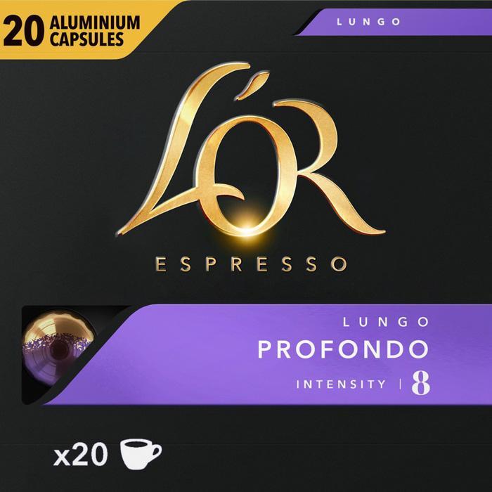 Café compatible Nespresso* Professionnel Lungo Intense 50 capsules –  Mokashop Europe