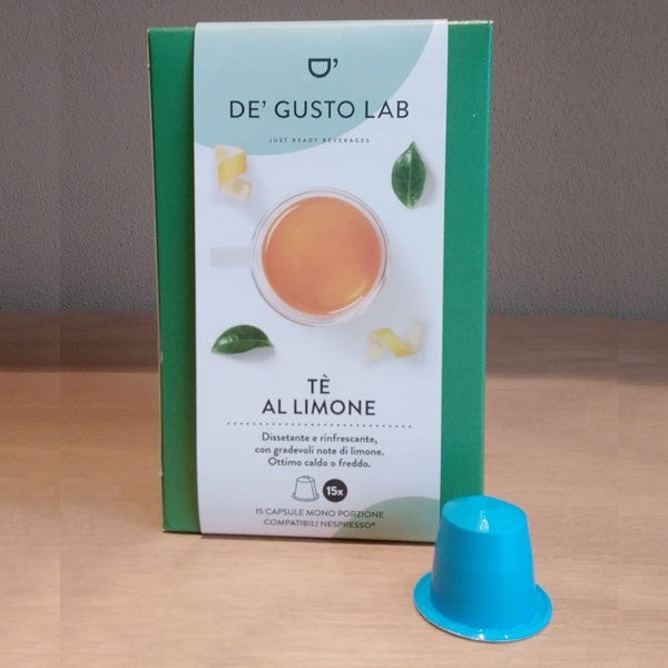 Thé au citron compatible Nespresso 15 capsules