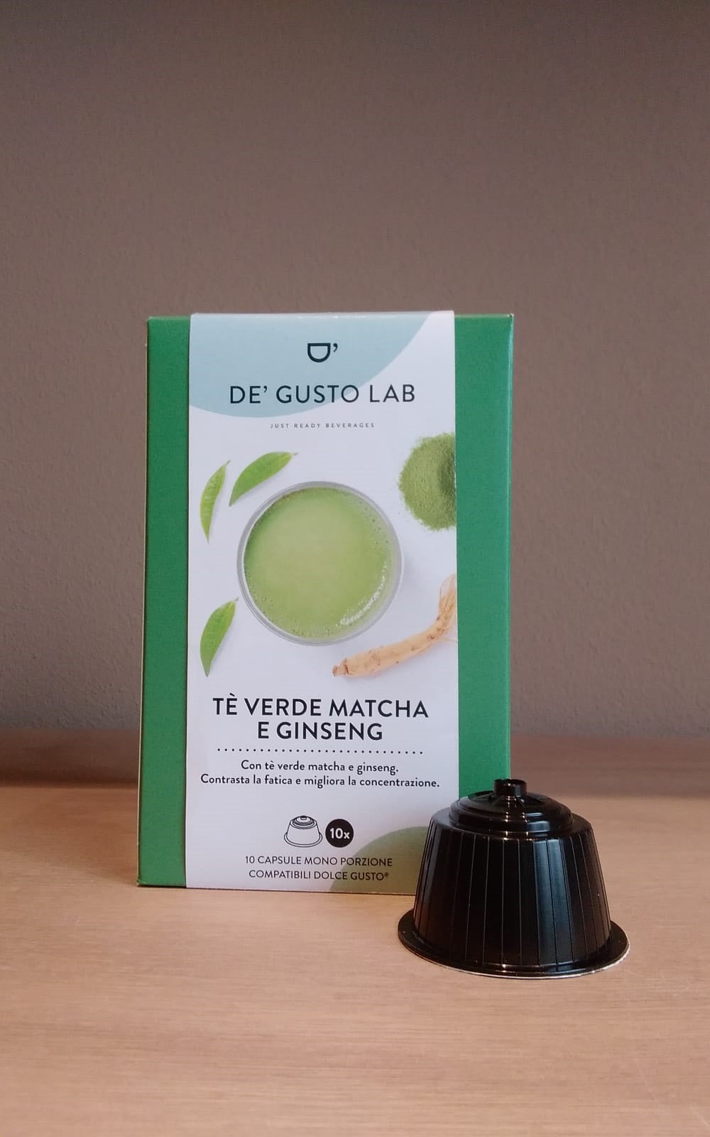 Dolce Gusto compatible Thé Vert Matcha et Ginseng 10 gélules – Mokashop  Switzerland