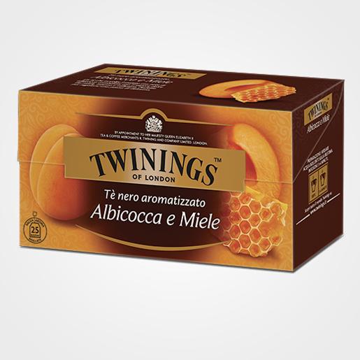 Tè nero aromatizzato Albicocca e Miele 25 filtri