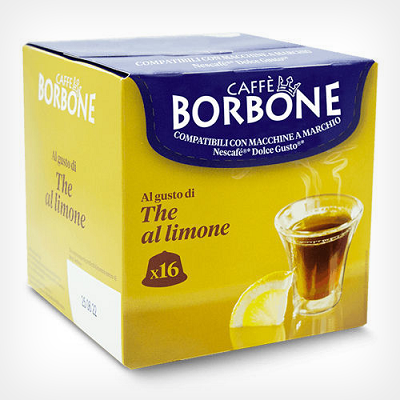 Tè al limone capsule compatibili Nescafè Dolce Gusto 16 capsule
