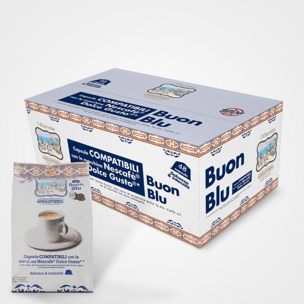 Capsules de café compatibles Dolce Gusto BLUE 16 capsules