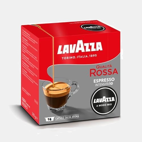 Coffee capsules A modo Mio Qualità Rossa 16 pz