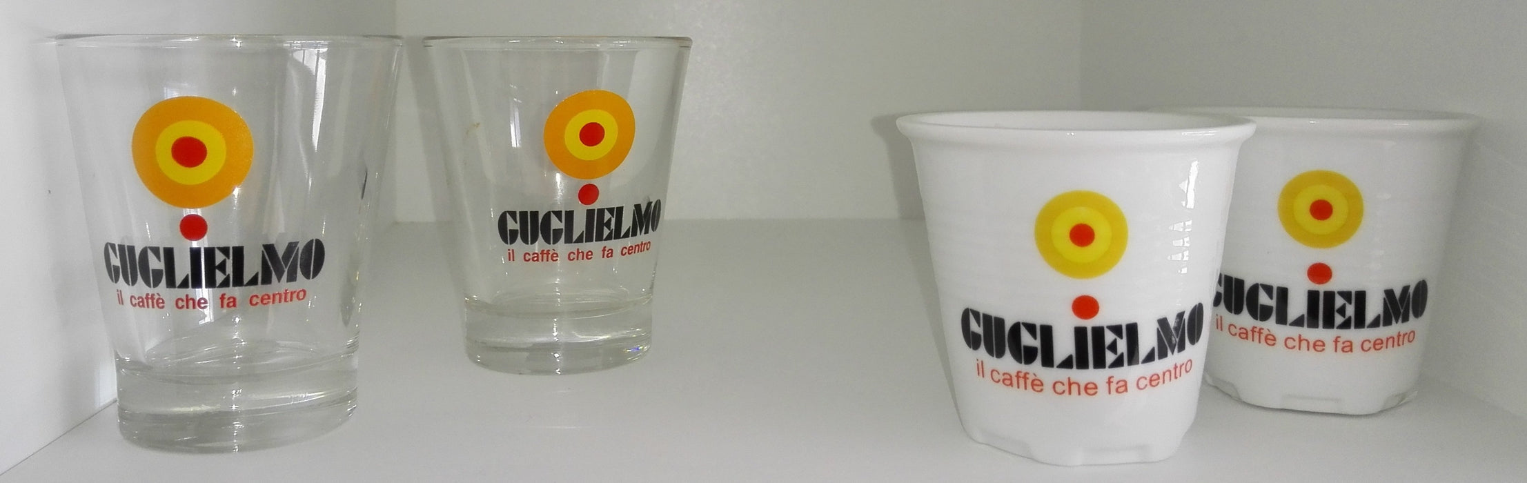 Guglielmo glass coffee cup