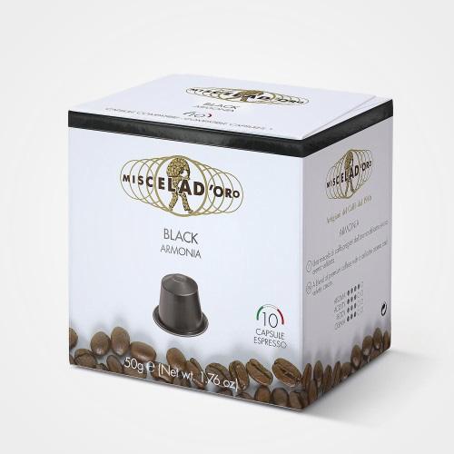 Caffé capsule compatibili Nespresso * Black "Armonia" 10 cps