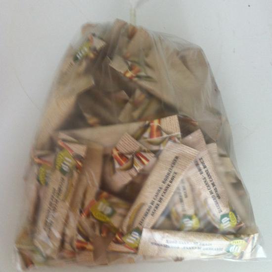 Sachets de cassonade 100 pcs