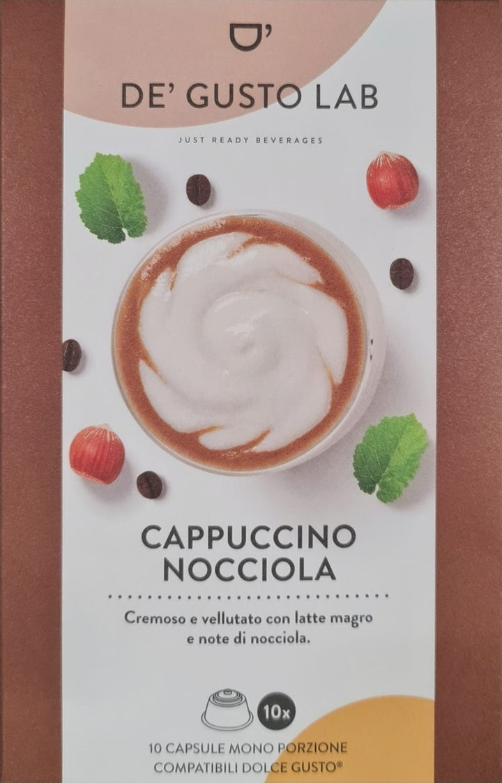 Dolce Gusto Compatible Cappuccino Noisette 10 gélules