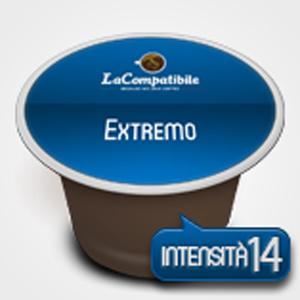 Coffee capsules compatible with Nespresso * Extremo 100 cps