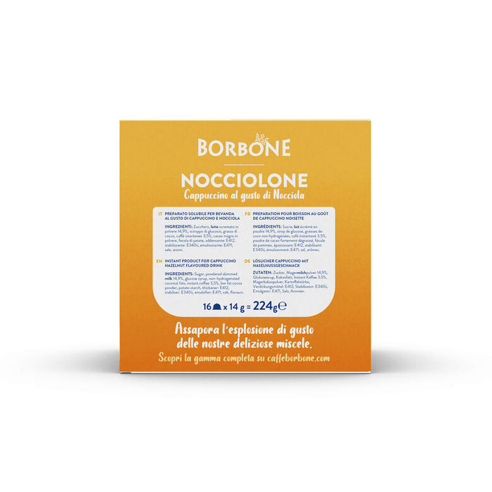 Nocciolone Nescafè Dolce Gusto compatible capsules 16 capsules