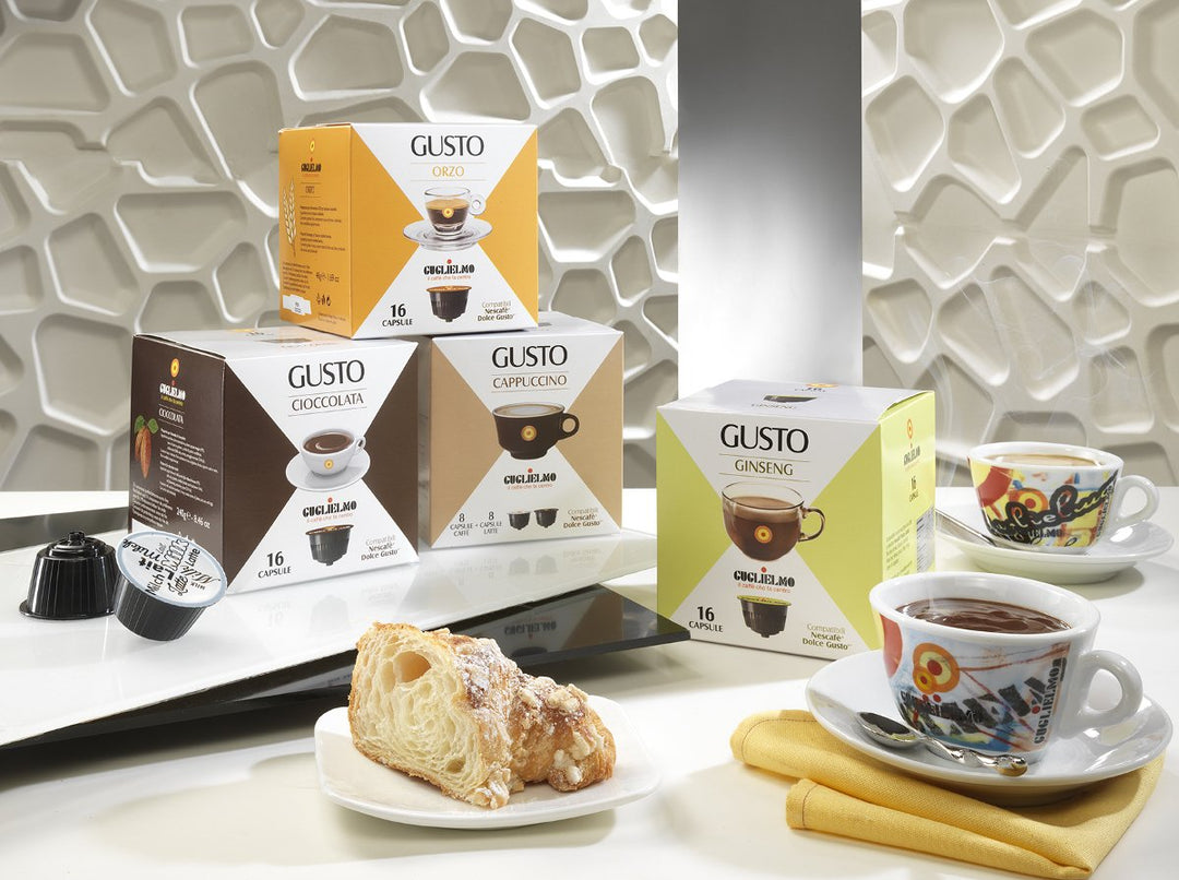 Capsules de café compatibles avec Nescafé Dolce Gusto Crema 16 capsules