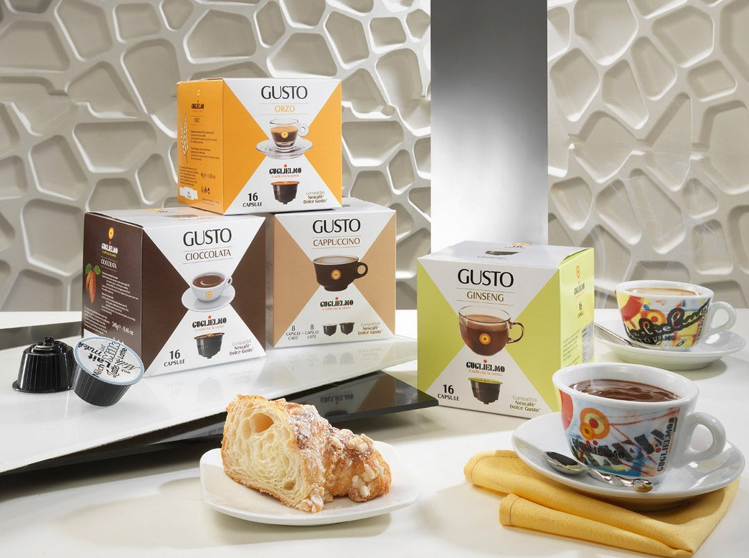 Caffè capsule compatibili Nescafé Dolce Gusto Ginseng 16 capsule – Mokashop  Switzerland