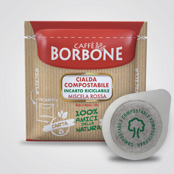 Coffee pods compostable ESE 44 quality Red Blend