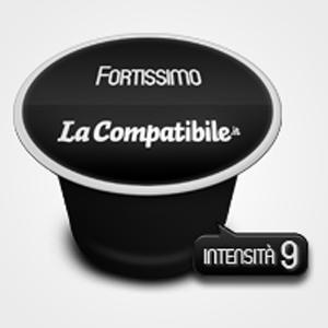 Capsules de café compatibles avec Nespresso * Fortissimo 100 cps
