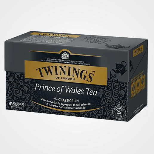 Tè nero  Prince of Wales Classic 25 filtri