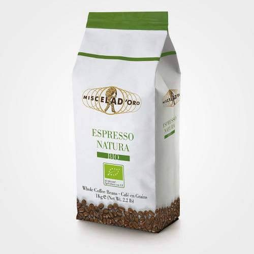 Organic Espresso Natura coffee beans 1 Kg