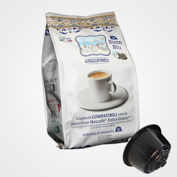 Kaffeekapseln kompatibel Dolce Gusto BLUE 16 Kapseln
