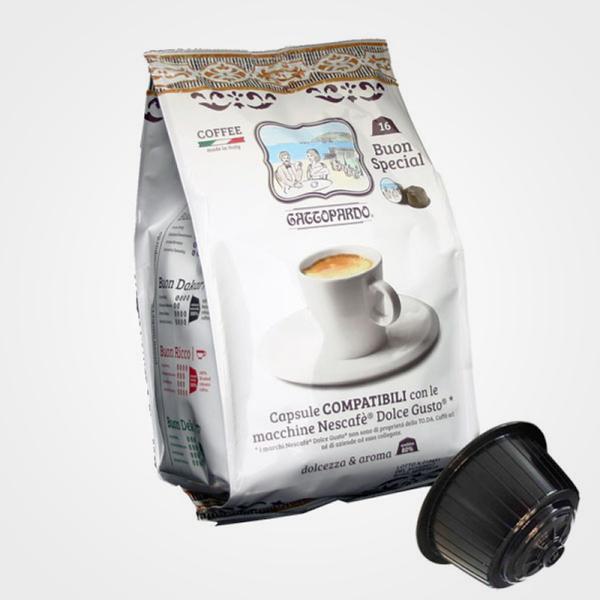 Capsules de café compatibles Dolce Gusto SPECIAL CLUB 16 capsules