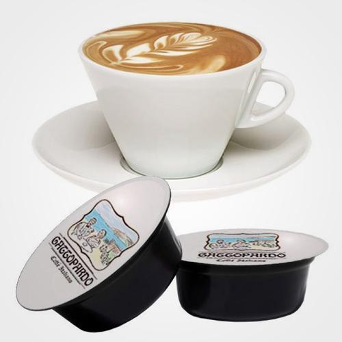 Kaffeekapseln kompatibel mit A Modo Mio Cappuccino 16 Kapseln