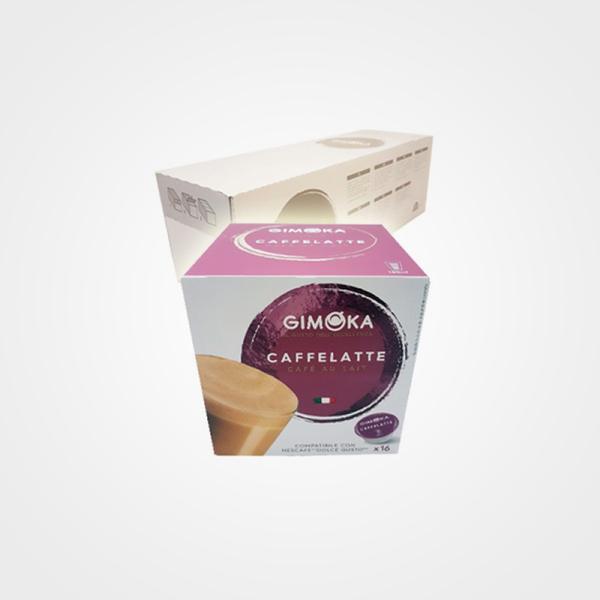 Capsules compatibles Caffèlatte Dolce Gusto 16 capsules